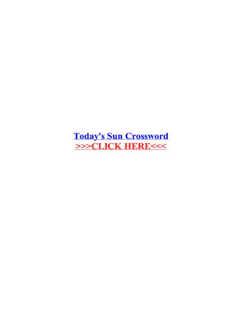 sunsentinel|sun sentinel crossword.